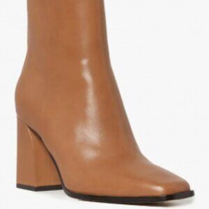 PAIGE Farah Square Toe Bootie, Cognac - NIB - Size 7.5